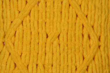 El yapımı ekose kumaş.