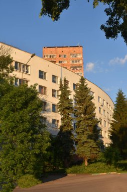 Sabahları sessiz sakin bir yerleşim yeri.