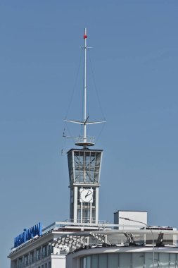 Nehir istasyonunun köşesi. Nizhny Novgorod