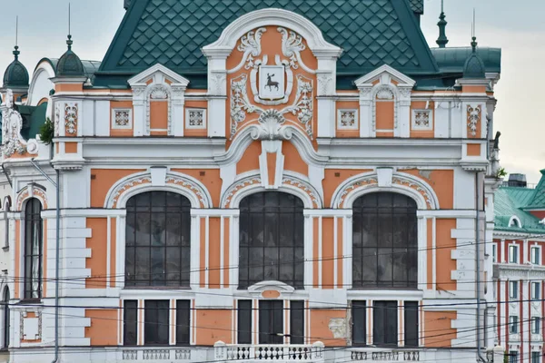 Bela Fachada Pedra Edifício Histórico — Fotografia de Stock