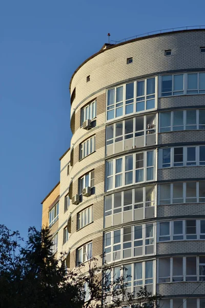 Modern Apartment Building Sky — Stock Photo, Image