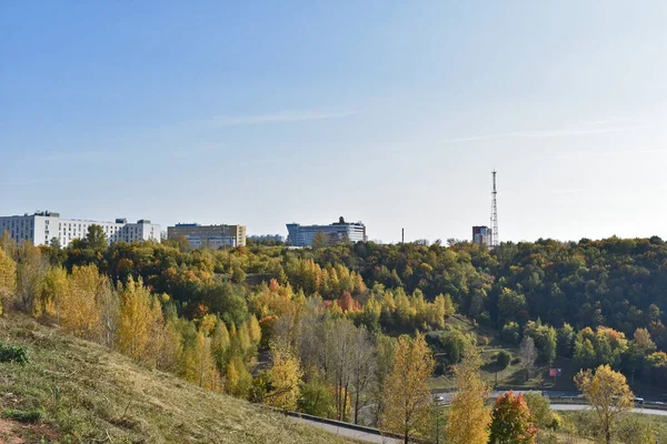 Colorful Autumn Nizhny Novgorod — Stock Photo, Image