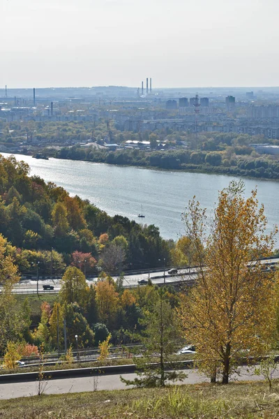 Nizhny Novgorod Renkli Bir Sonbahar — Stok fotoğraf