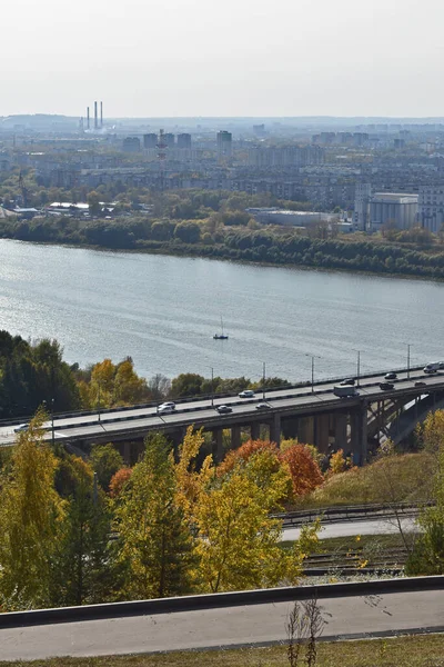 Färgstark Höst Nizjnij Novgorod — Stockfoto