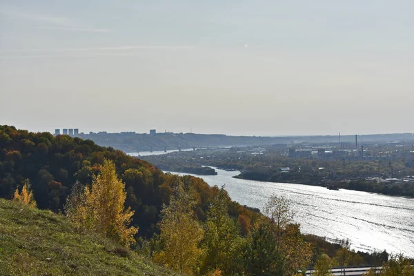 Kleurrijke Herfst Nizjni Novgorod — Stockfoto