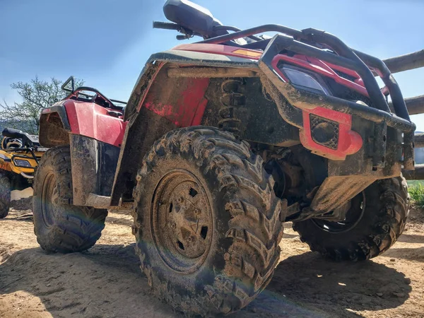 Atv Bottom View Close — Stock Photo, Image