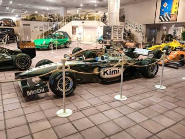 Monte Carlo, Monaco, July 10, 2017: Car Museum of Monaco, sport car clipart