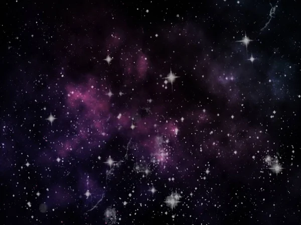 Planeter Och Galax Kosmos Fysisk Kosmologi Science Fiction Tapeter Skönhet — Stockfoto