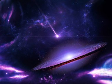 Gezegenler, galaksi, evren, yıldızlı gece gökyüzü, Evrendeki yıldızlar ve uzay tozu ile Samanyolu galaksisi, Uzun pozlama fotoğrafı, tahılile.