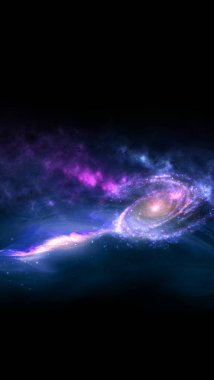 Galaksi milyonlarca ya da milyarlarca yıldızın gaz ve tozla birlikte yerçekiminin etkisiyle bir arada tutulduğu bir sistemdir..