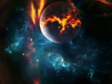 Gezegenler, galaksi, evren, yıldızlı gece gökyüzü, Evrendeki yıldızlar ve uzay tozu ile Samanyolu galaksisi, Uzun pozlama fotoğrafı, tahılile.