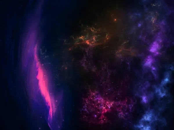 Planetas Galaxias Fondo Pantalla Ciencia Ficción Belleza Del Espacio Profundo —  Fotos de Stock