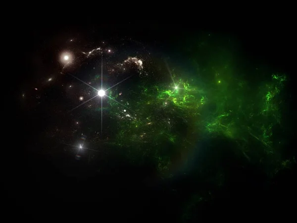 Galax Ett System Med Miljontals Eller Miljarder Stjärnor Tillsammans Med — Stockfoto