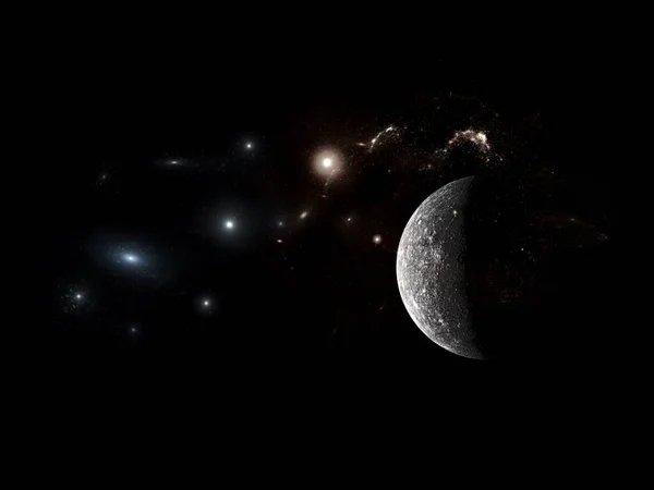 Univers Toute Matière Existante Espace Considéré Comme Tout Cosmos Pense — Photo