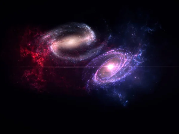 Universo Toda Matéria Existente Espaço Considerado Como Todo Cosmos Acredita — Fotografia de Stock