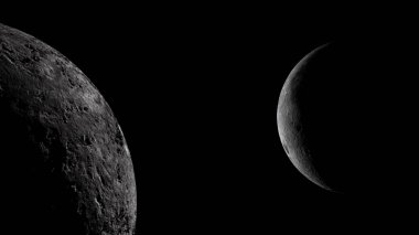 Gezegenler ve galaksi, bilim kurgu duvar kağıdı. Uzayın derinliklerinde güzellik. Evrende milyarlarca galaksi Kozmik sanat arka plan