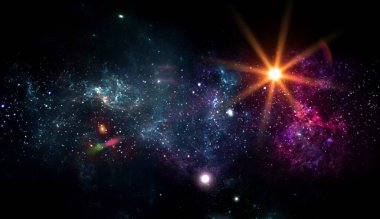 Galaksi milyonlarca ya da milyarlarca yıldızın gaz ve tozla birlikte yerçekiminin etkisiyle bir arada tutulduğu bir sistemdir.. 