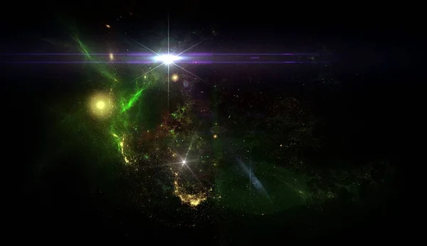 Galaxie Sistem Milioane Sau Miliarde Stele Împreună Gazul Praful Ținute — Fotografie, imagine de stoc