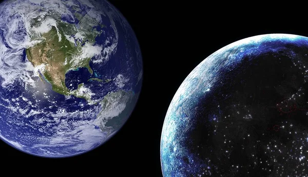 Evren tüm mevcut madde ve uzay bir bütün olarak kabul evrenin. Uzay keşfi güzelliği gösteren uzaysal gezegenler, yıldızlar ve galaksiler ile sahne