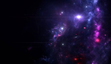 Gezegenler ve galaksi, bilim kurgu duvar kağıdı. Uzayın derinliklerinde güzellik. Evrende galaksi milyarlarca Kozmik sanat arka plan, Akıllı telefon arka plan için Dikey görüntü