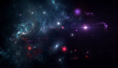 Gezegenler ve galaksi, bilim kurgu duvar kağıdı. Uzayın derinliklerinde güzellik. Evrende galaksi milyarlarca Kozmik sanat arka plan, Akıllı telefon arka plan için Dikey görüntü