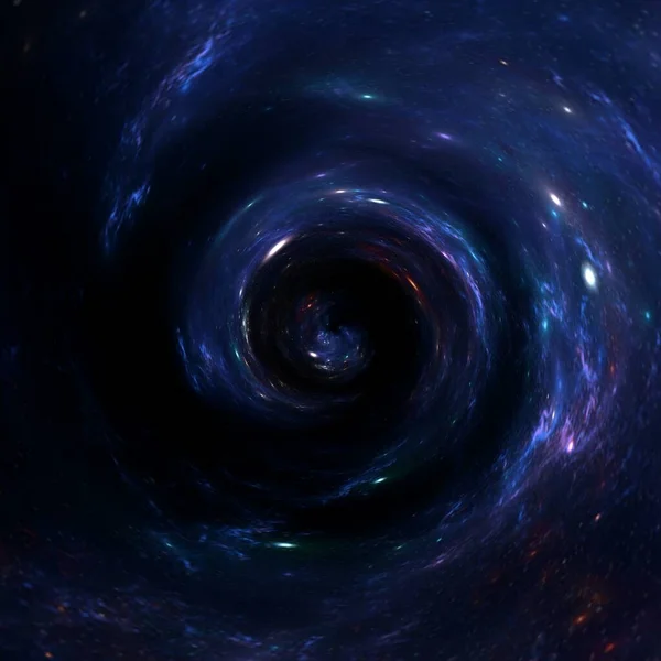 밤하늘 우주에 먼지가 은하수 노출되는 — 스톡 사진