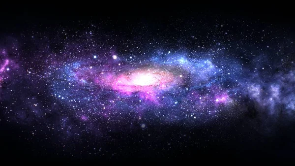 Podróżowanie Kosmiczne Tło Dla Marzeń Planety Galaktyka Wszechświat Gwiaździste Nocne — Zdjęcie stockowe
