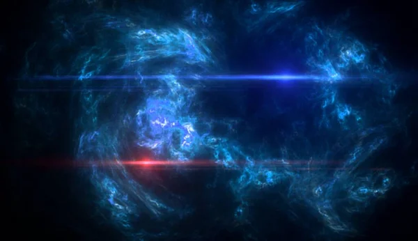 Uzayda Gaz Tozla Soyut Solucan Deliği Galaksi Yıldızlar Premium Fotoğrafı — Stok fotoğraf