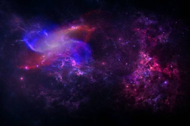 Galaksi milyonlarca ya da milyarlarca yıldızın gaz ve tozla birlikte yerçekiminin etkisiyle bir arada olduğu bir sistemdir. Uzay Seyahati, Hayal İçin Arkaplan