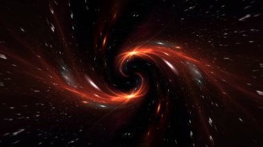 Kara delik, gezegenler ve galaksi, bilim kurgu duvar kağıdı. Derin uzayın güzelliği. Evrende milyarlarca galaksi Kozmik sanat arka planında