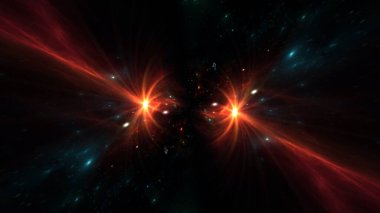 Kara delik, gezegenler ve galaksi, bilim kurgu duvar kağıdı. Derin uzayın güzelliği. Evrende milyarlarca galaksi Kozmik sanat arka planında