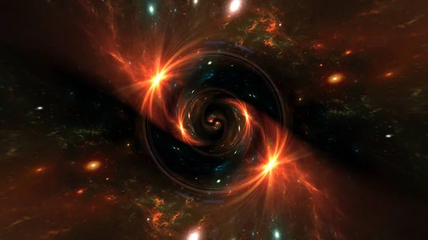 Галактика Система Миллионов Миллиардов Звезд Вместе Газом Пылью Удерживаемая Гравитационным — стоковое фото