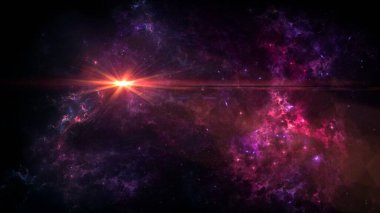 Uzay Seyahati, Hayal İçin Arka plan, Gezegenler, Galaksi, Evren, Yıldızlı Gece Gökyüzü, Samanyolu Galaksisi, Evrende yıldızlar ve uzay tozuyla birlikte, tahıllı uzun pozlu fotoğraf,.