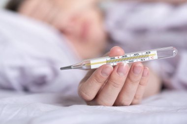 Yüksek vücut sıcaklığı kavramı.
