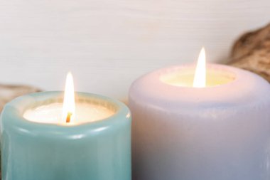 Mum yakılıyor Soyut arkaplanı kapat.