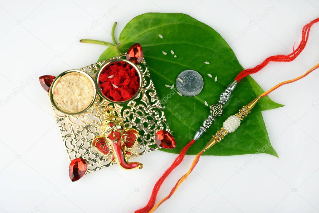 Rakha Bandhan or Rakhi, an Indian festival for brothers and sisters