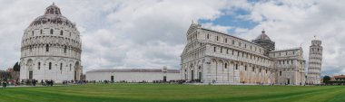 Pisa tower panorama