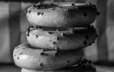 haşhaş siyah ve beyaz ile kurutma