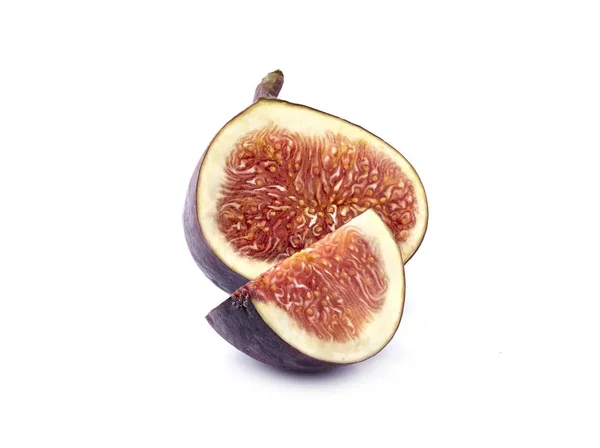 Fig fruits isolated on white background — Stock Photo, Image