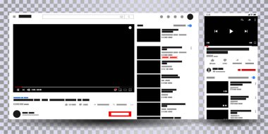 Video oynatıcı web sitesi kadar sahte
