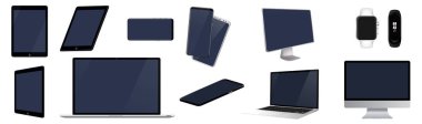 Set Mock-up gerçekçi cihazların