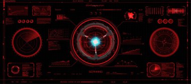 HUD tarzında baş-up arayüz seti