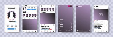 Mobil instagram maket