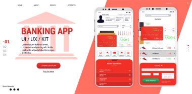 Bankacılık Online - Mobil Uygulama (Ui, Ux, Gui)