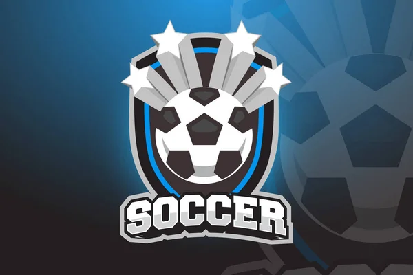 Futbol topu Esports, spor takım için Logo tasarımı