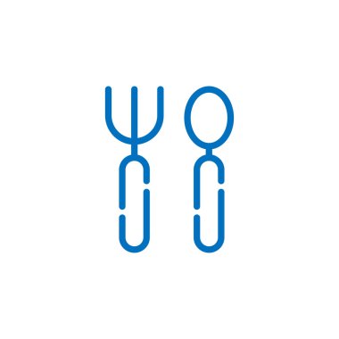 mutfak simgesi Logo illüstrasyon. Yaz Simgeleri Set Anahat Tatil, Tur ve seyahat anahat simgesi vektör ayarlayın. Basit Modern grafik düz tasarım tasarım kavramları. 