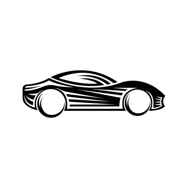 Auto Auto Logo Icona Modello Illustrazione Vettoriale Design Moderno Della — Vettoriale Stock