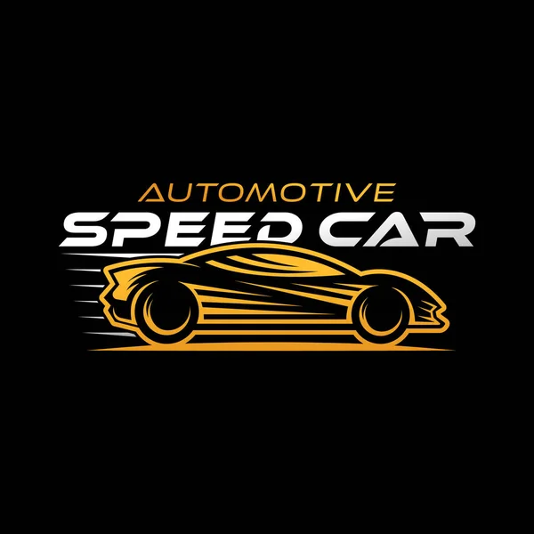 Αυτόματο Πρότυπο Εικονογράφησης Διανυσμάτων Εικονιδίων Λογότυπων Αυτοκινήτων Σύγχρονη Sport Car — Διανυσματικό Αρχείο