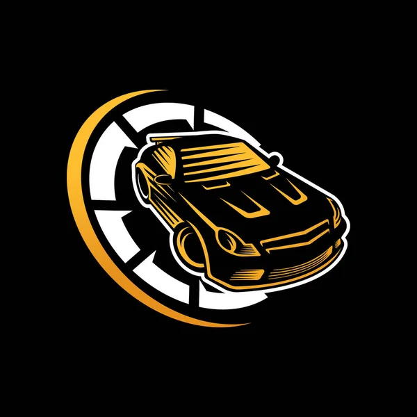 Шаблон Векторной Иллюстрации Иконки Автомобиля Современный Дизайн Векторного Логотипа Sport — стоковый вектор