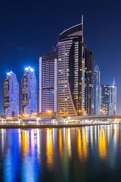 Dubai Marina Emiratos Árabes Unidos Noviembre 2018 Dubai Marina Por — Foto de Stock
